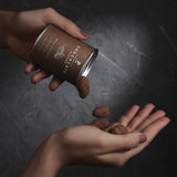 Amêndoas com Chocolate Negro e Tiramisu – P-Stash