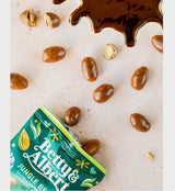 Amêndoas com Chocolate Belga e Caramelo