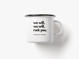 Caneca "We Will Rock You"