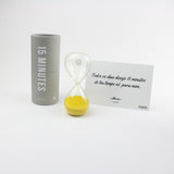 Ampulheta de 15 Minutos   (The School of Life)