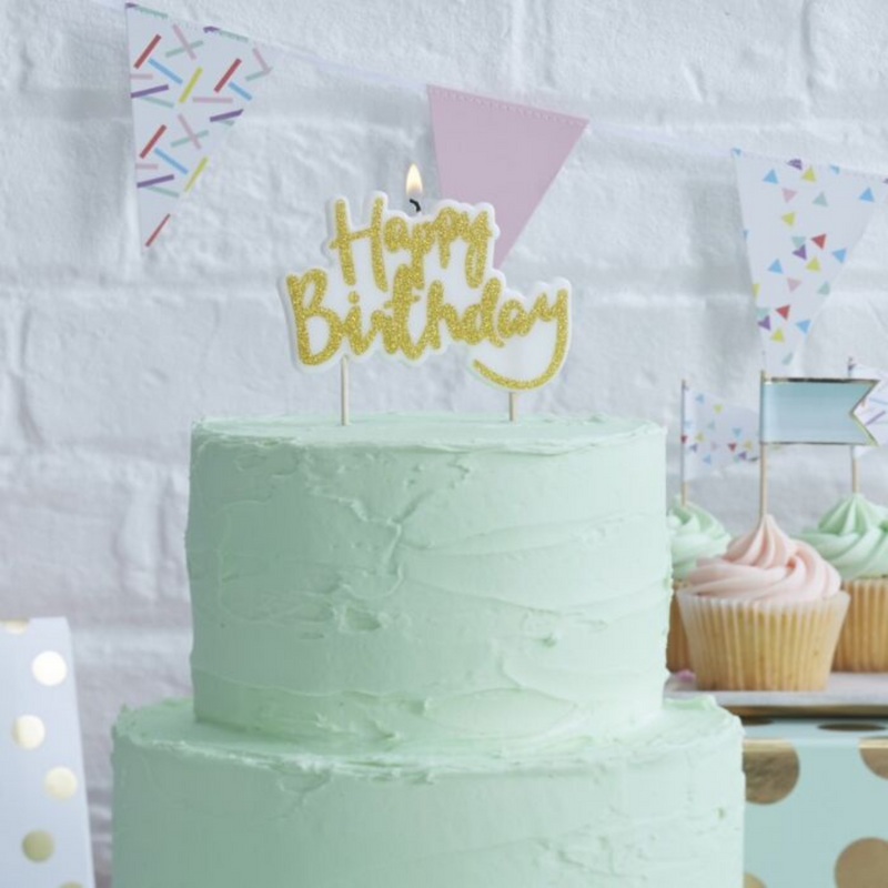 Vela "Happy Birthday"