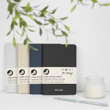 Bloco A6 - Black Wool (Pérola)