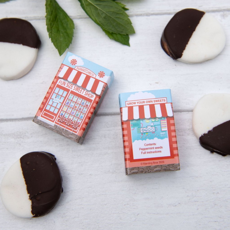 Caixa de Fósforos "Grow Your Own Sweet Shop "