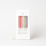 Conjunto de 6 Velas Coloridas