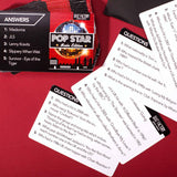Quiz de Cartas Pop Star – Música Pop em Inglês