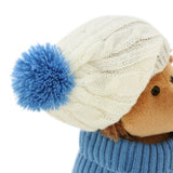 Peluche Ouriço Fluffy (Azul)