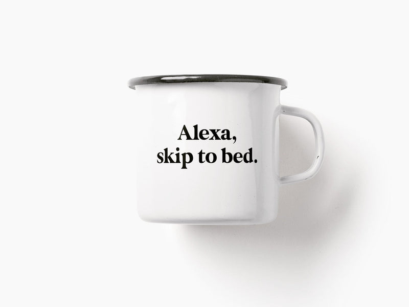 Caneca "Alexa Skip To Bed"