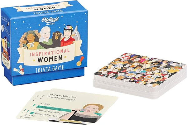 Inspirational Women Trivia Card Game