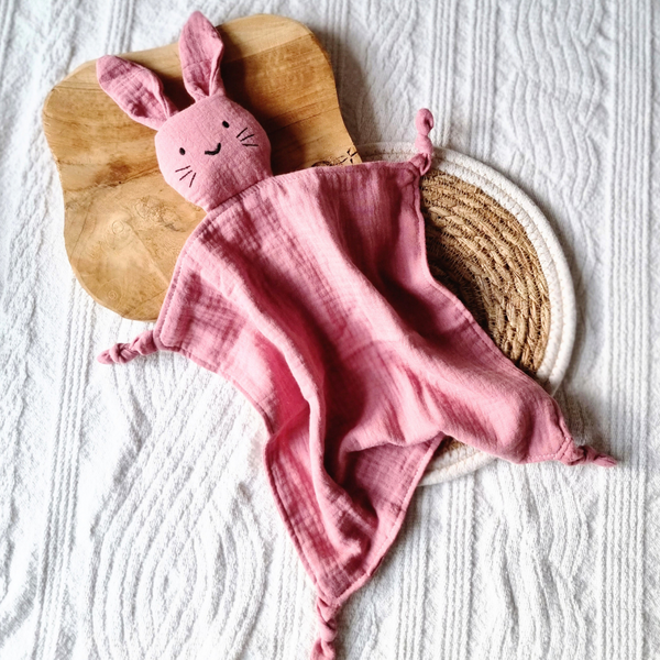 Peluche Coelho Rosa