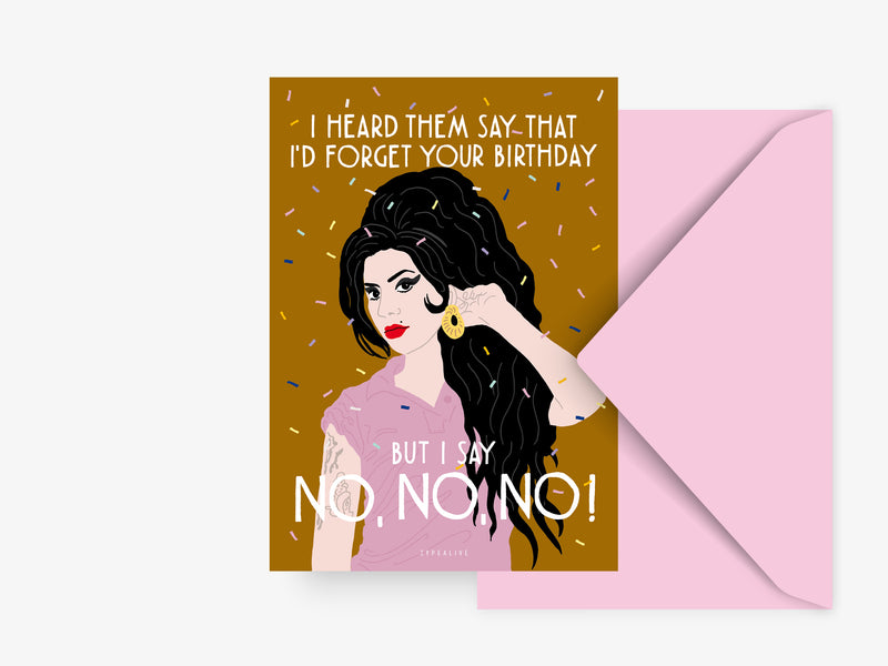 Postal "No No No"