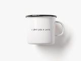 Caneca "Love You A Latte"