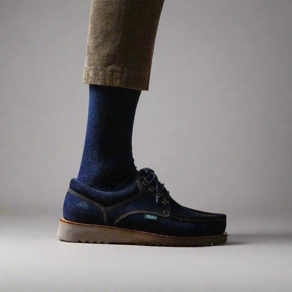 Meias de Lã Merino Lisa – Navy