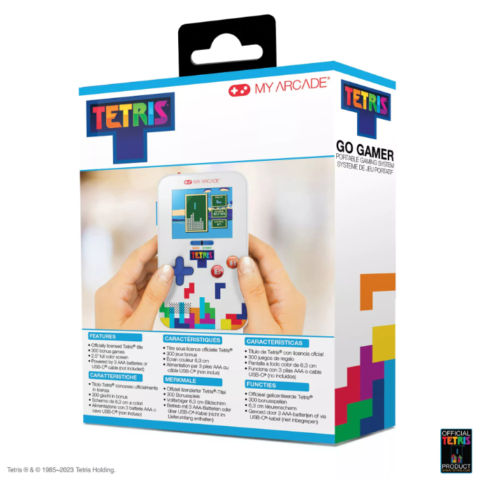 Consola portátil-Go Gamer - Tetris - Official license - MyArcade