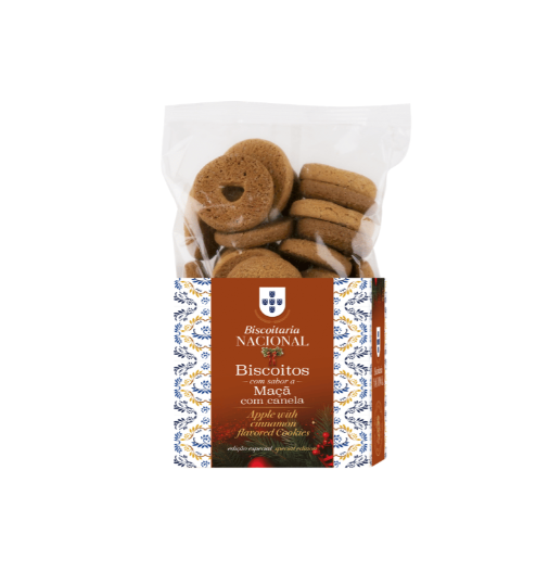 Biscoitos de Maçã Canela - Biscoitaria Nacional