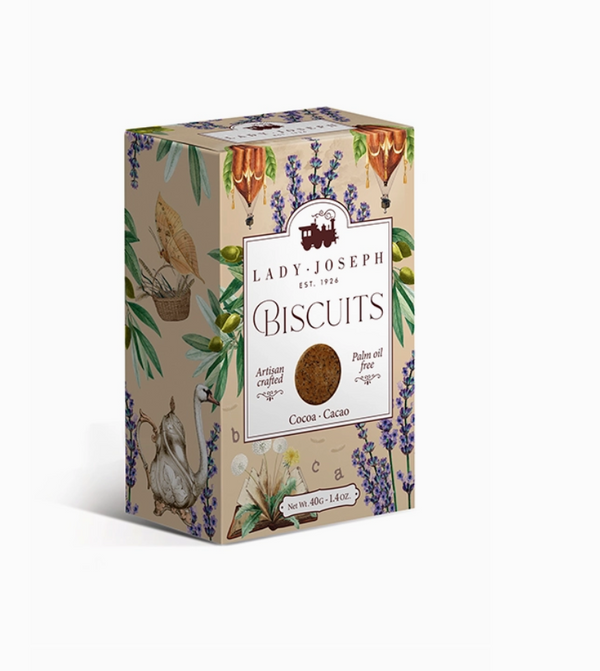 Bolachas de Cacau Finas e Crocantes (Minibox)