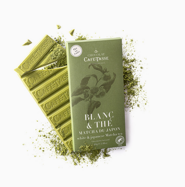 Chocolate Branco & Chá Matcha do Japão