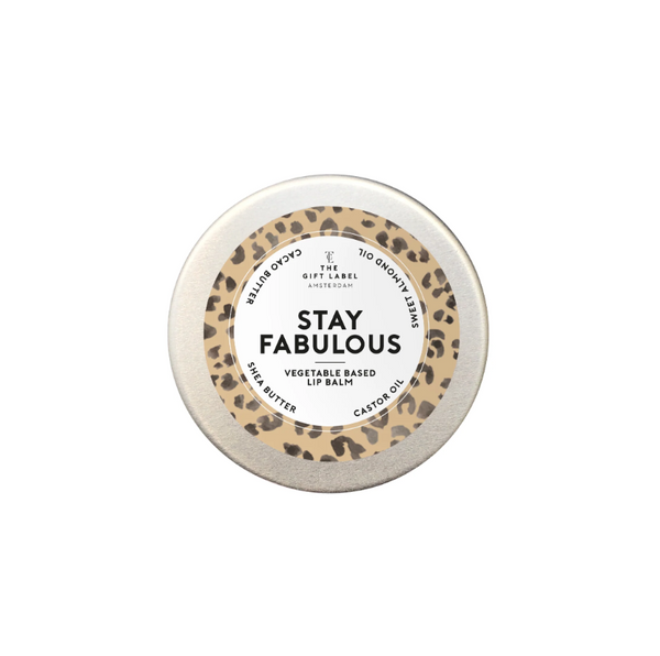 Lip Balm “Stay Fabulous” – 100% Vegetal