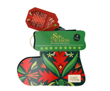 Meia de Natal Verde com Chás do Pai Natal – 8 Saquetas