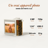 TimeLens® Mini – Mini Máquina Fotográfica Digital Porta-Chaves | Mystery Box