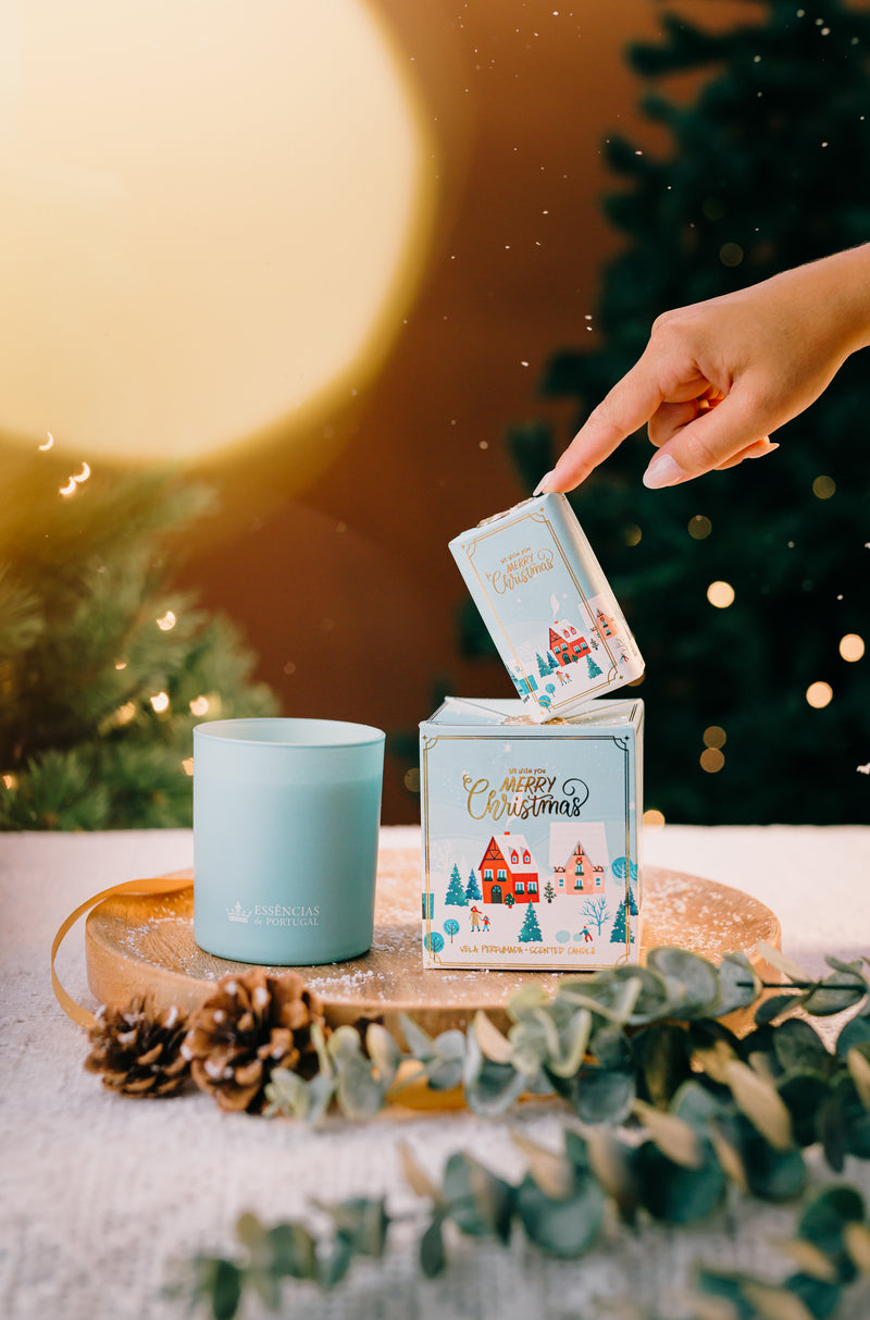 Sabonete de Flor de Algodão "Natal Encantado"