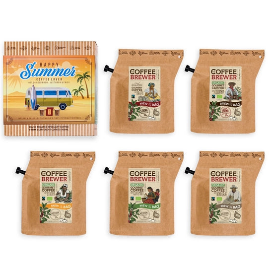 Caixa com Café - Happy Summer