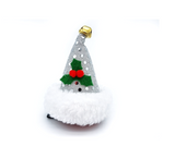 Christmas hair clip "Santa hat"