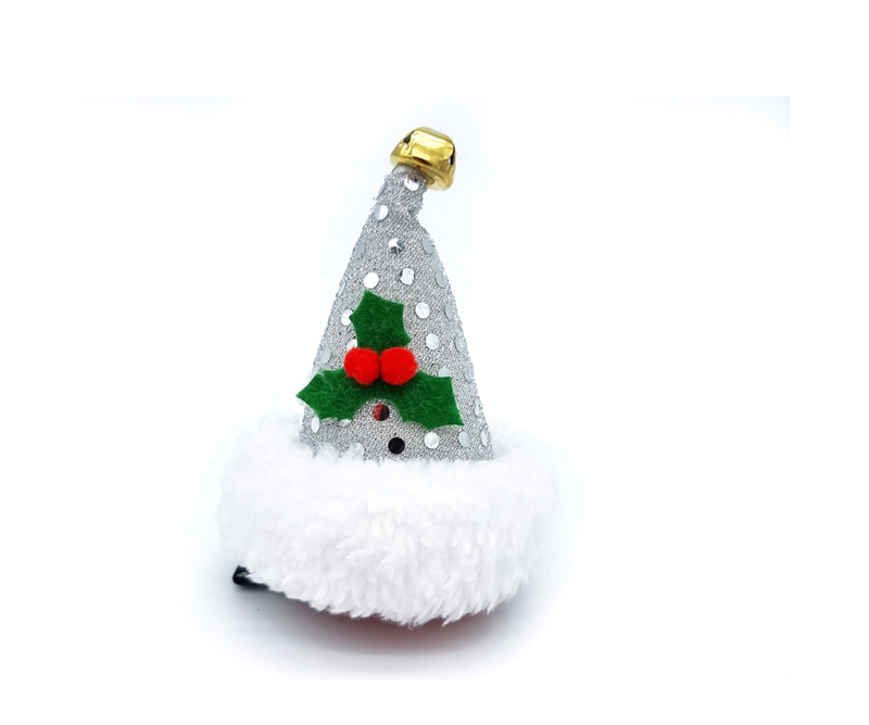 Christmas hair clip "Santa hat"