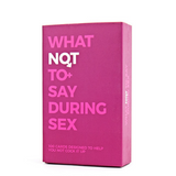 What Not To Say During Sex