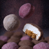 Marshmallow Recheado com Caramelo + Chocolate Ruby