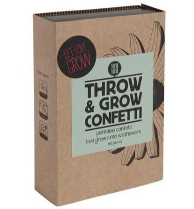 Throw and Grow Confettis - Let Love Grow